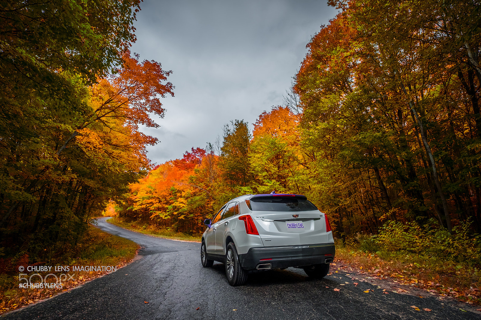 Fujifilm X-E2 sample photo. Cadillac in falls photography