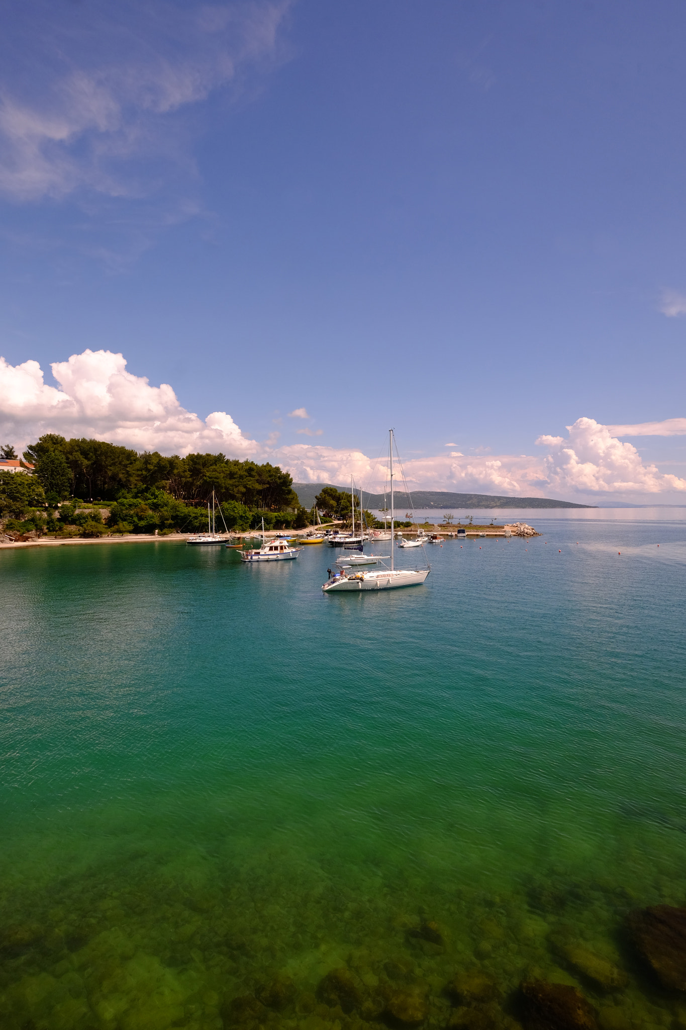 Fujifilm X-T1 sample photo. Town of krk, croatia photography