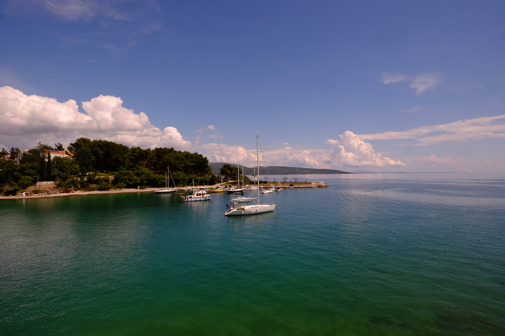 Fujifilm X-T1 sample photo. Town of krk, croatia photography