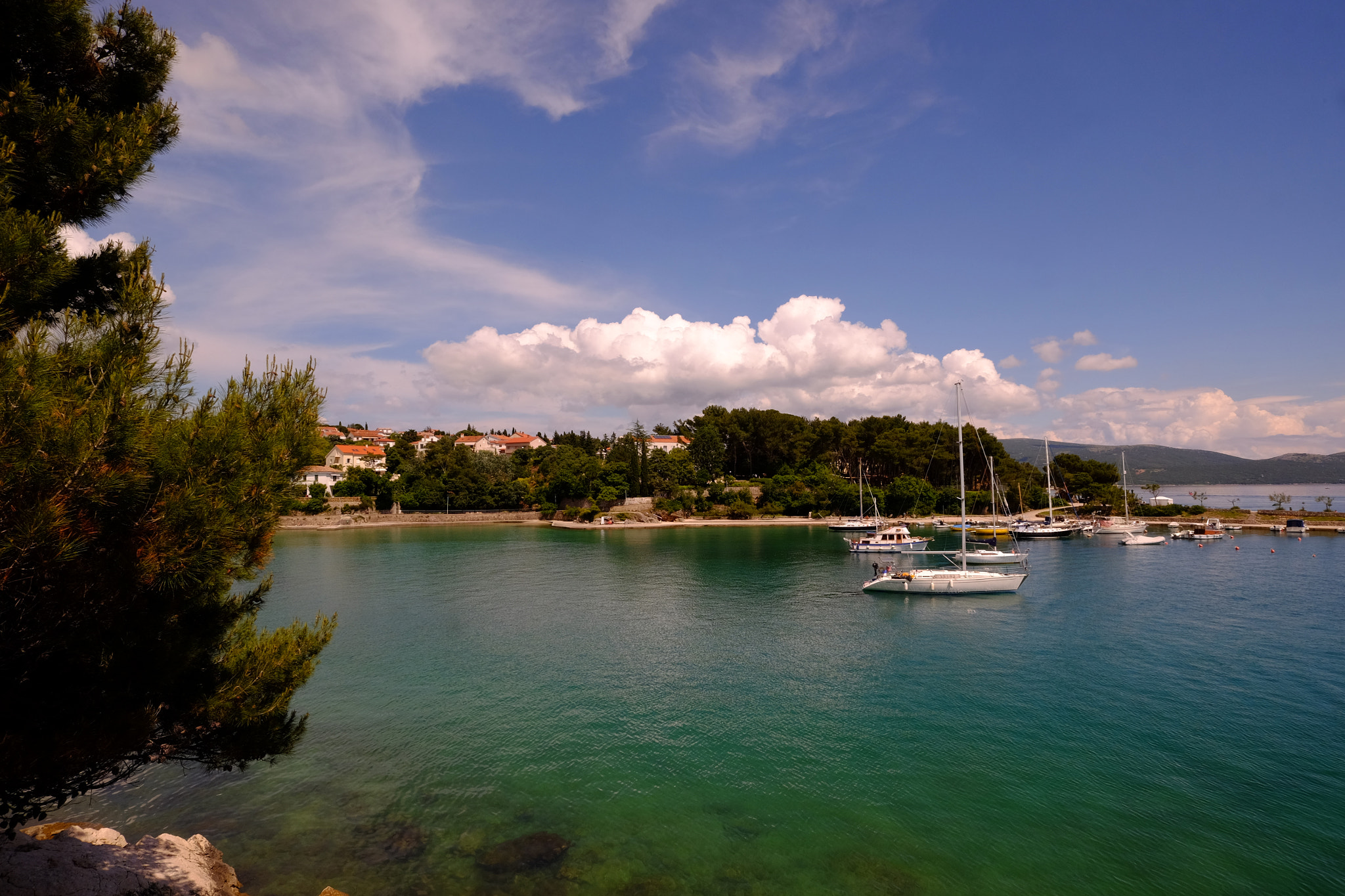 Fujifilm X-T1 sample photo. Town of krk, croatia photography