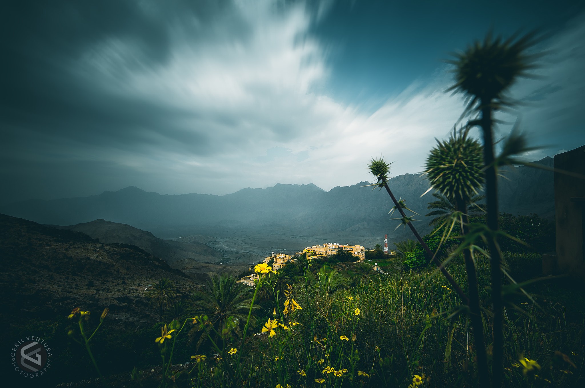 Nikon D300 sample photo. Oman landscape photography