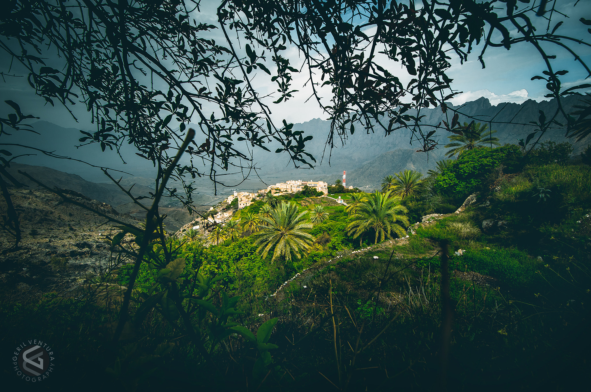 Nikon D300 sample photo. Oman landscape photography