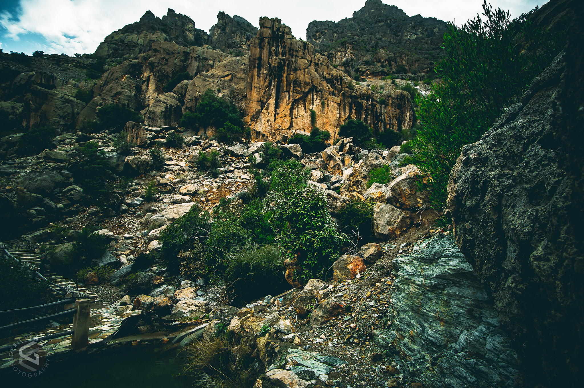 Nikon D300 sample photo. Oman landscape photography