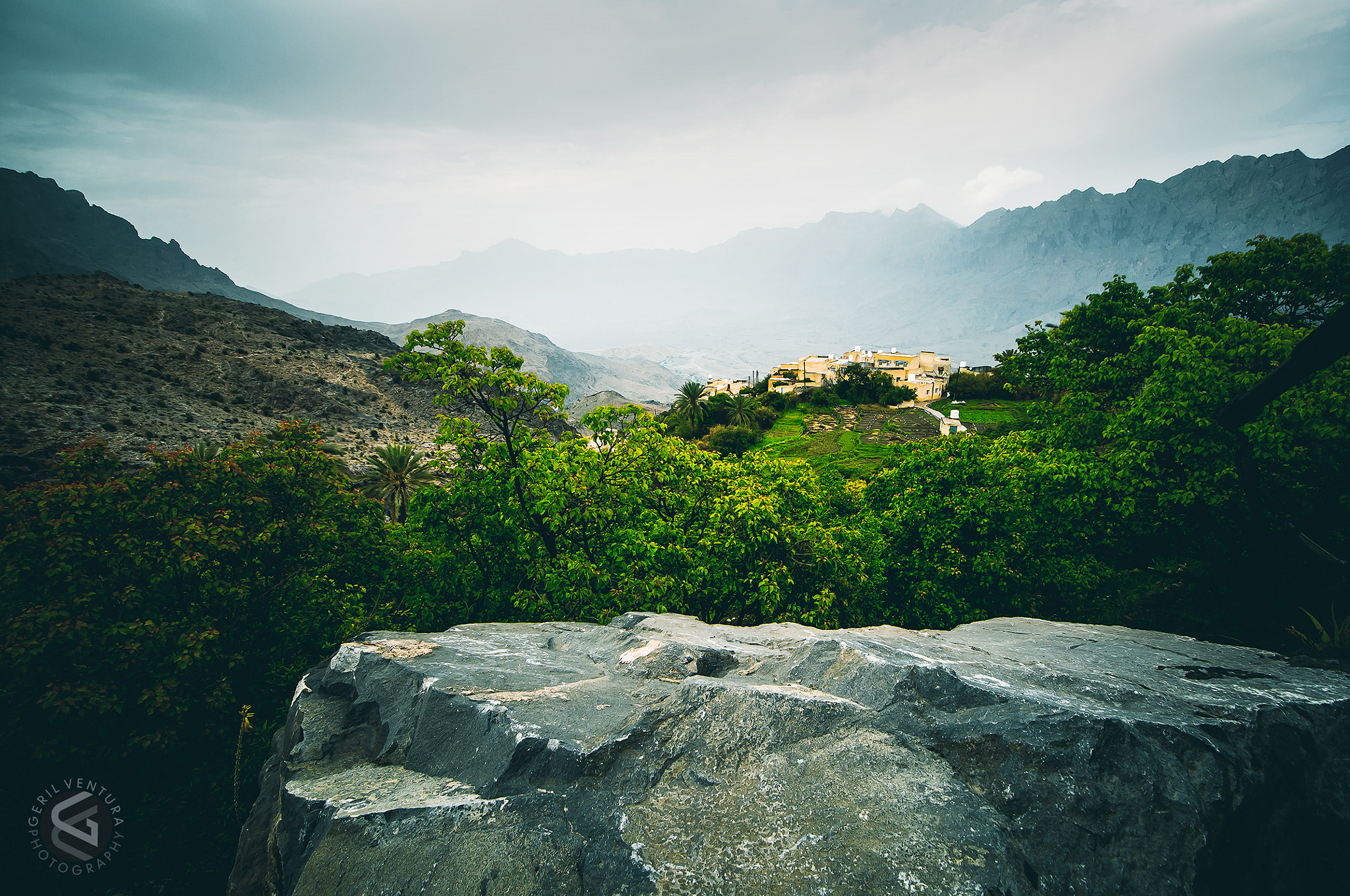 Nikon D300 sample photo. Oman landscape photography