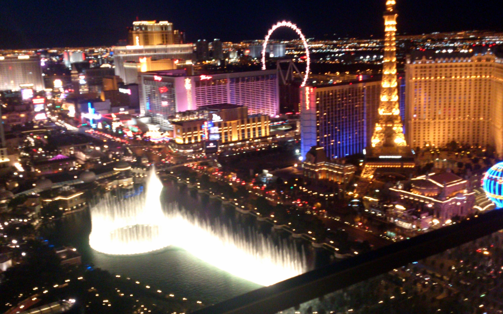 Sony Ericsson Xperia S sample photo. Strip, las vegas, view from the 44th floor, cosmopolitan photography