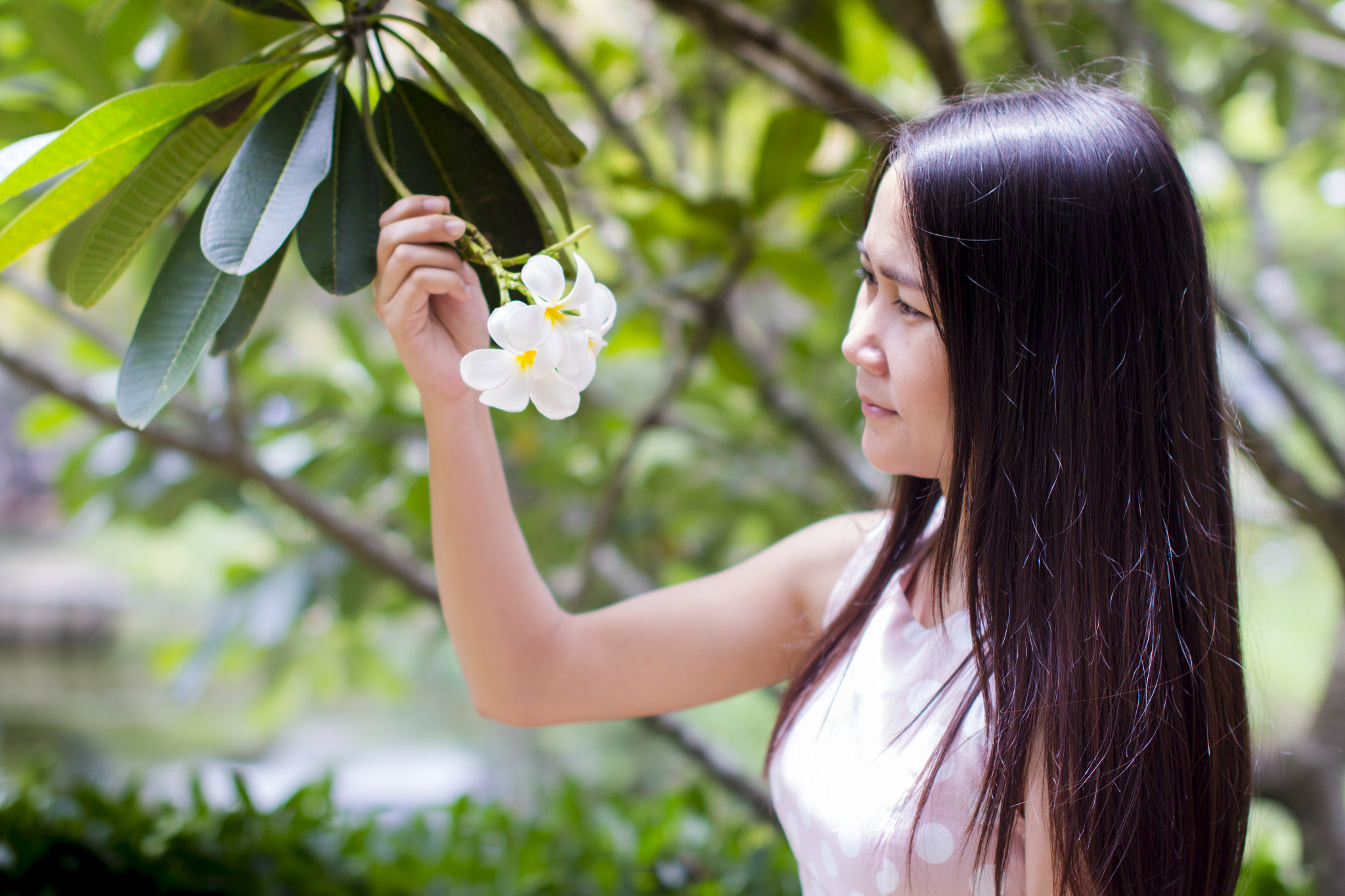 Sigma 50mm F1.4 EX DG HSM sample photo. Thai women photography