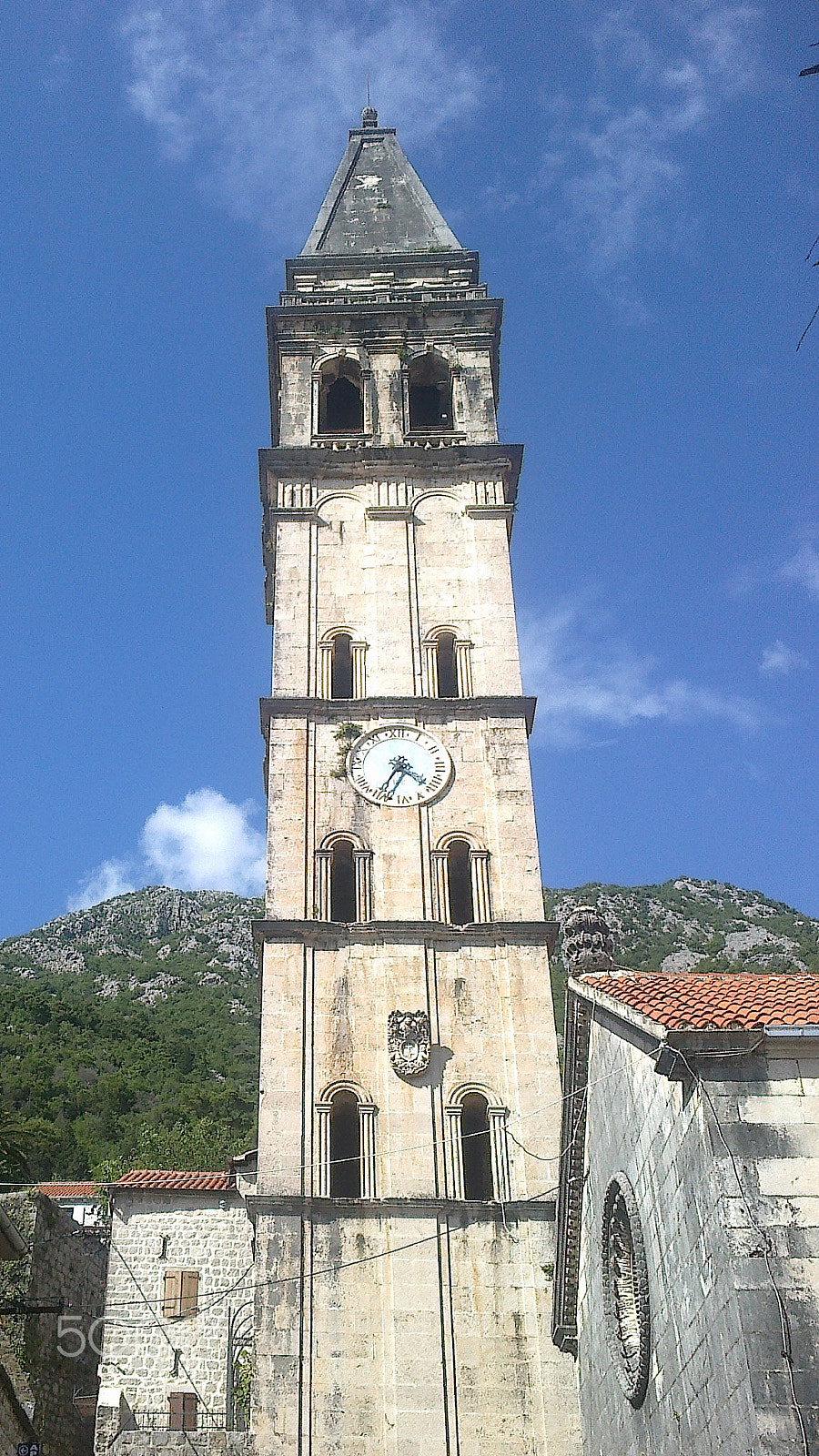 Nokia 500 sample photo. Crkva svetog nikole, perast, crna gora photography