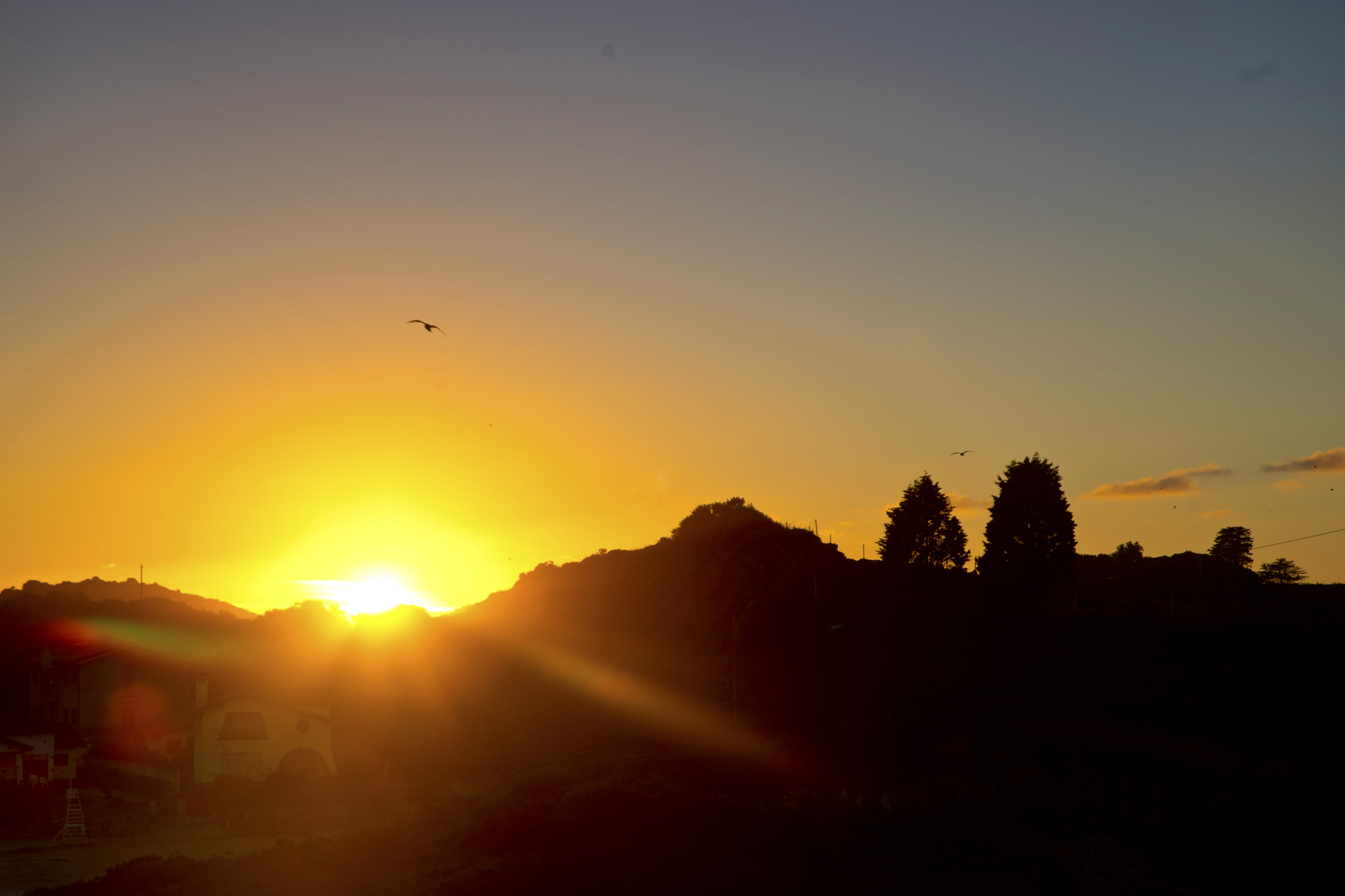 Sony a7 + Canon EF 24-105mm F4L IS USM sample photo. Atardecer de verano en celorio photography