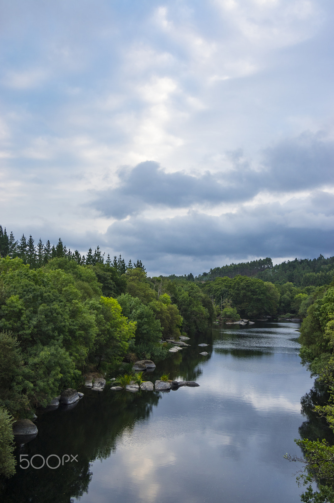 Pentax K-3 II sample photo. River reflections photography