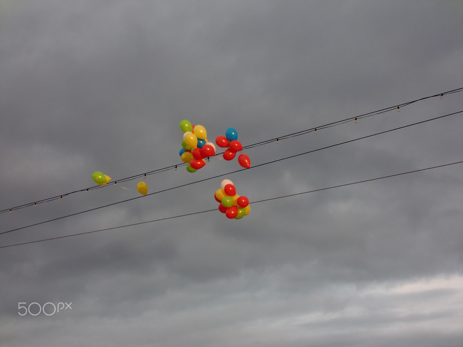 CASIO EX-Z450 sample photo. Luftballons photography
