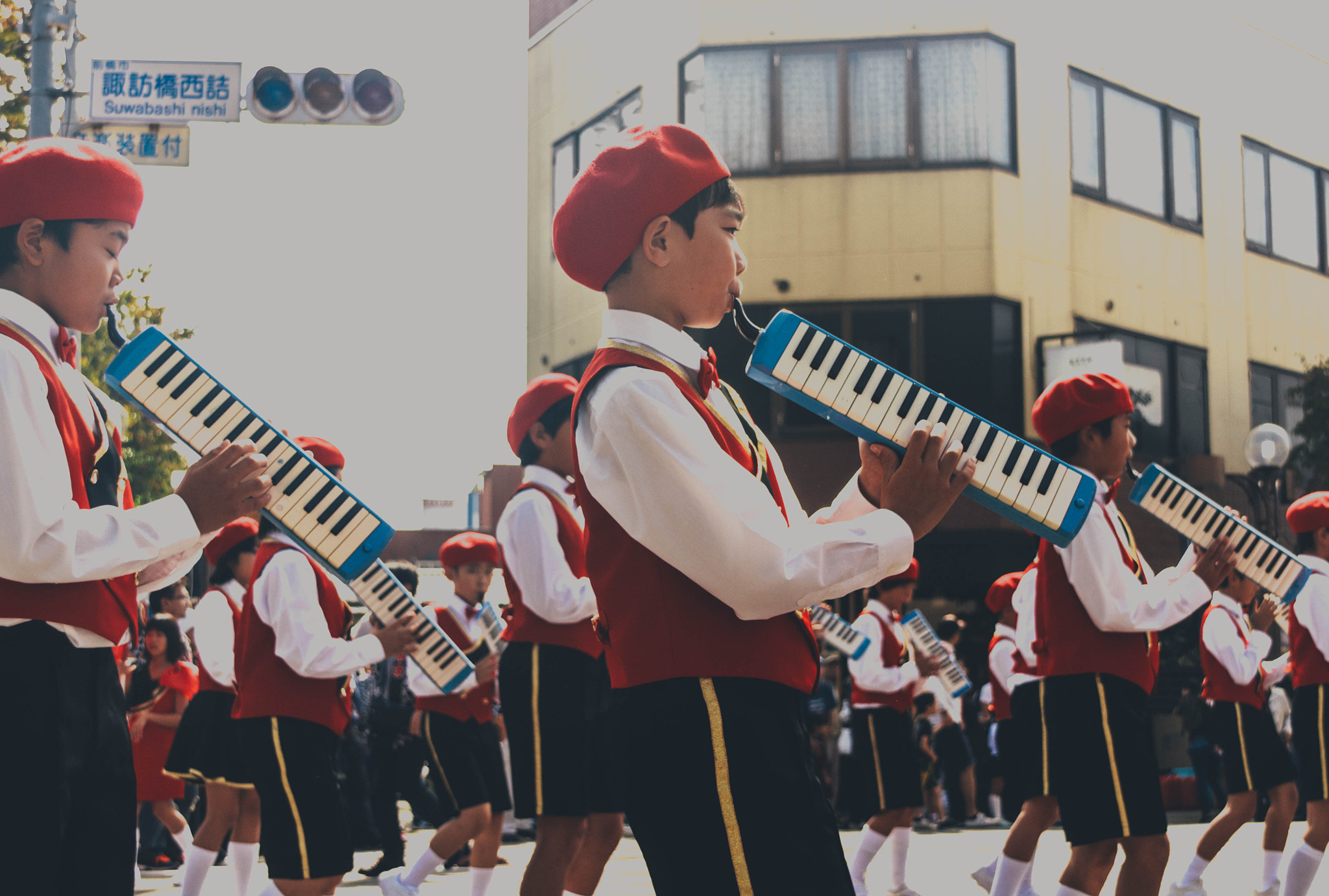 Canon EOS 700D (EOS Rebel T5i / EOS Kiss X7i) sample photo. Drum and fife band - maebashi festival 2016 photography