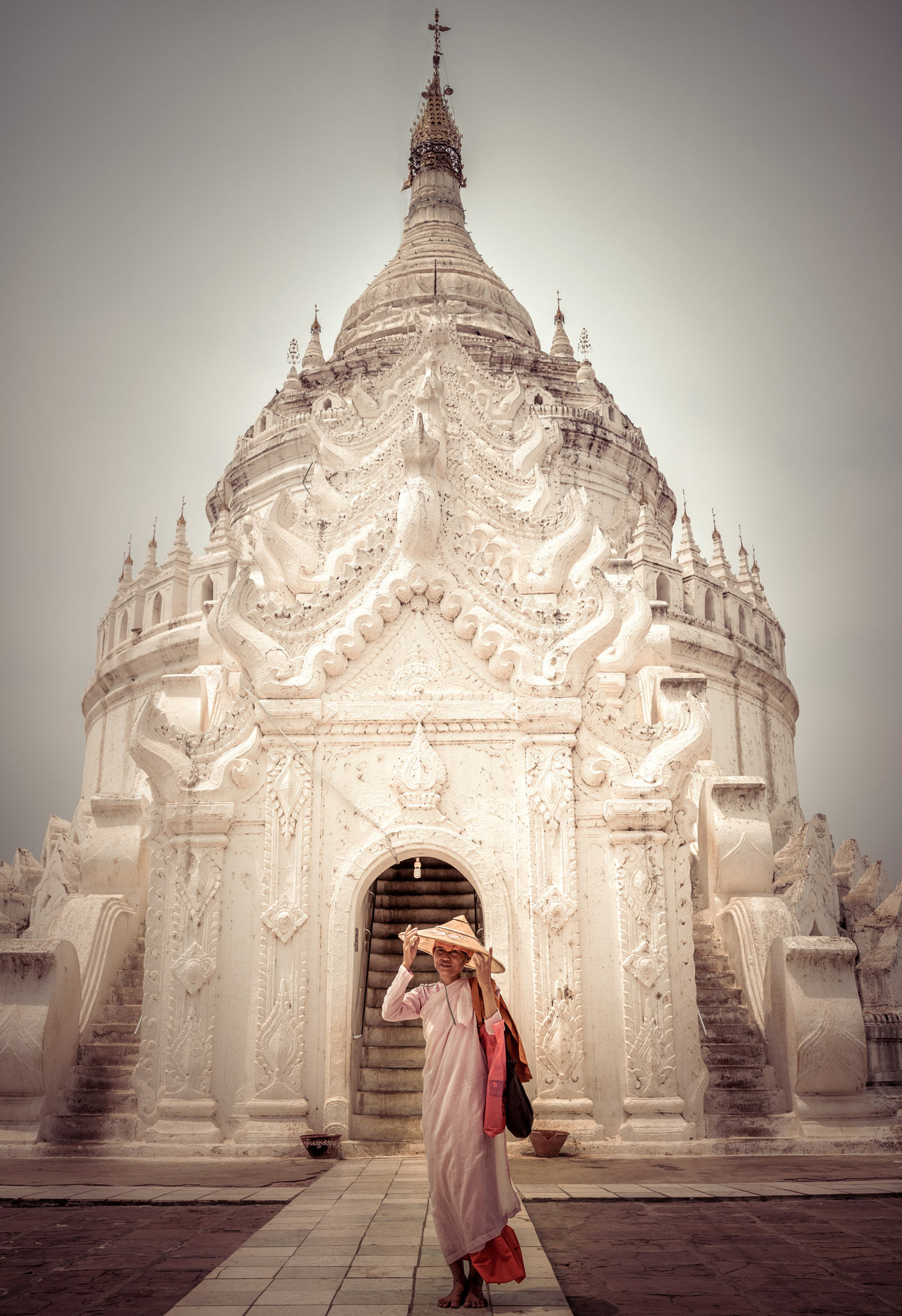 Sony a7R II sample photo. White temple photography