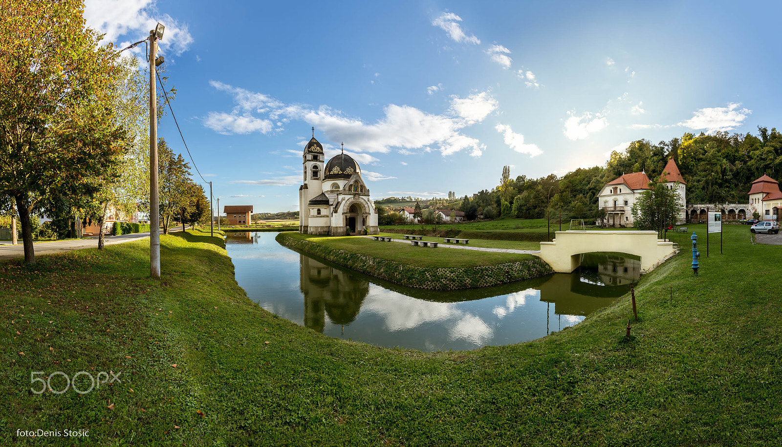 Nikon D7100 + Sigma 15mm F2.8 EX DG Diagonal Fisheye sample photo. Pribich church photography