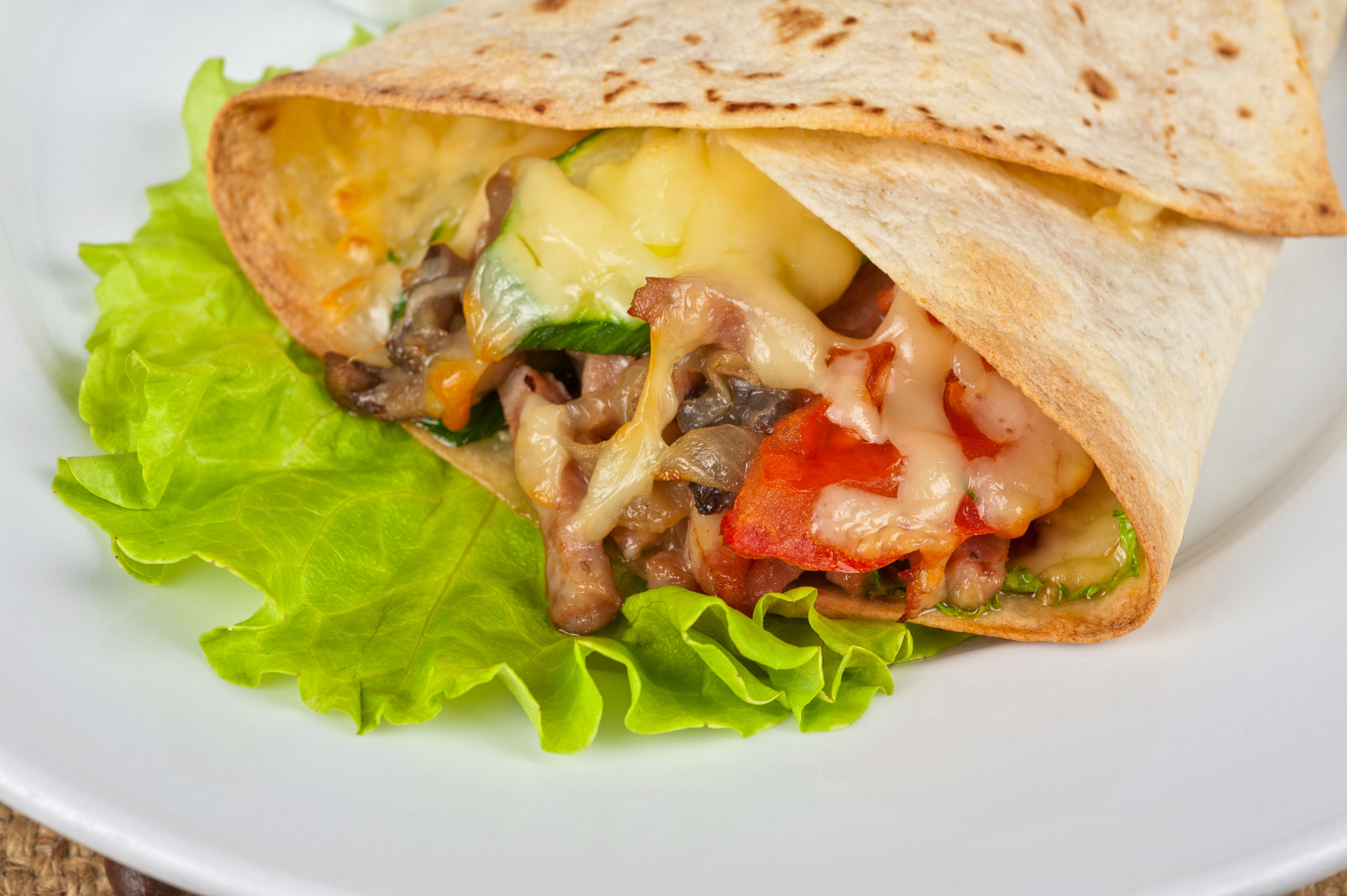 Nikon AF Micro-Nikkor 60mm F2.8D sample photo. Burrito photography