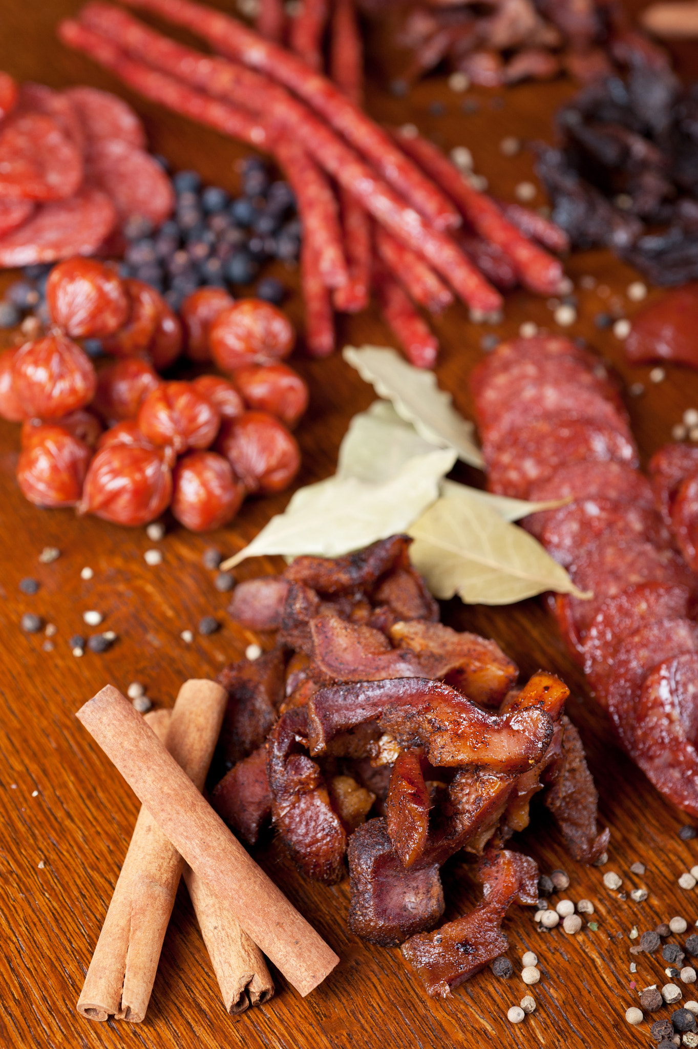 Nikon AF Micro-Nikkor 60mm F2.8D sample photo. Meat and sausages photography
