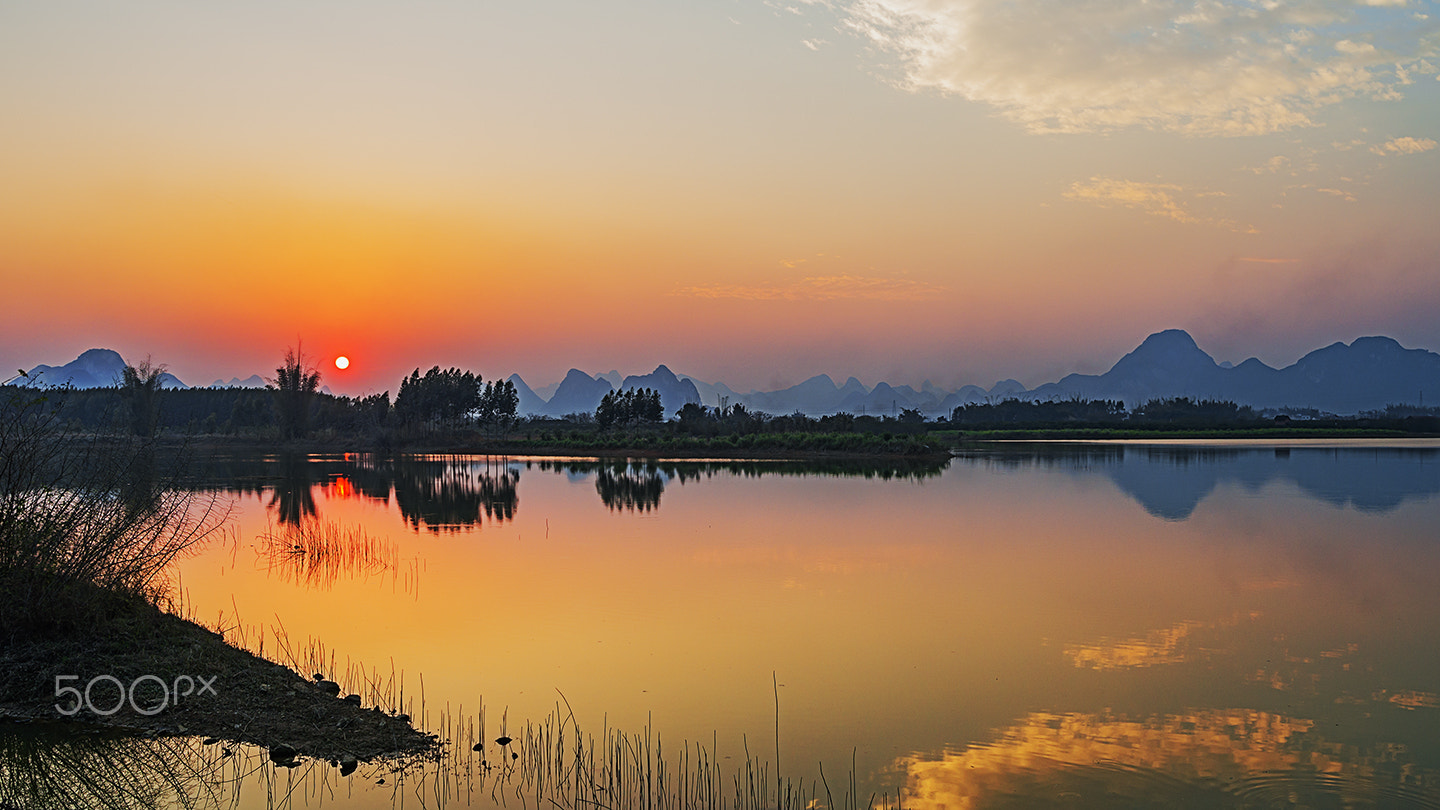 Sony Alpha a99 sample photo. The sunset photography
