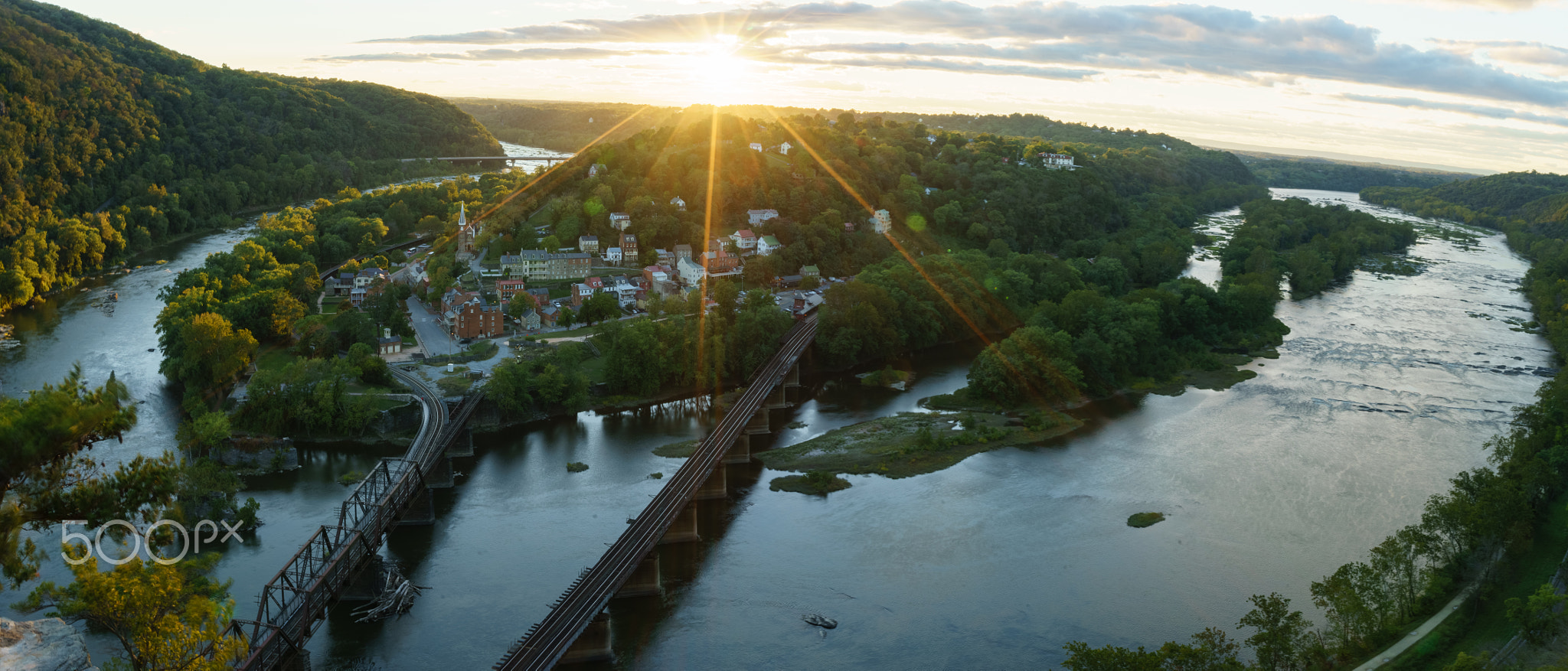 Harper's Ferry: Where VA, WVA, and Maryland Meet