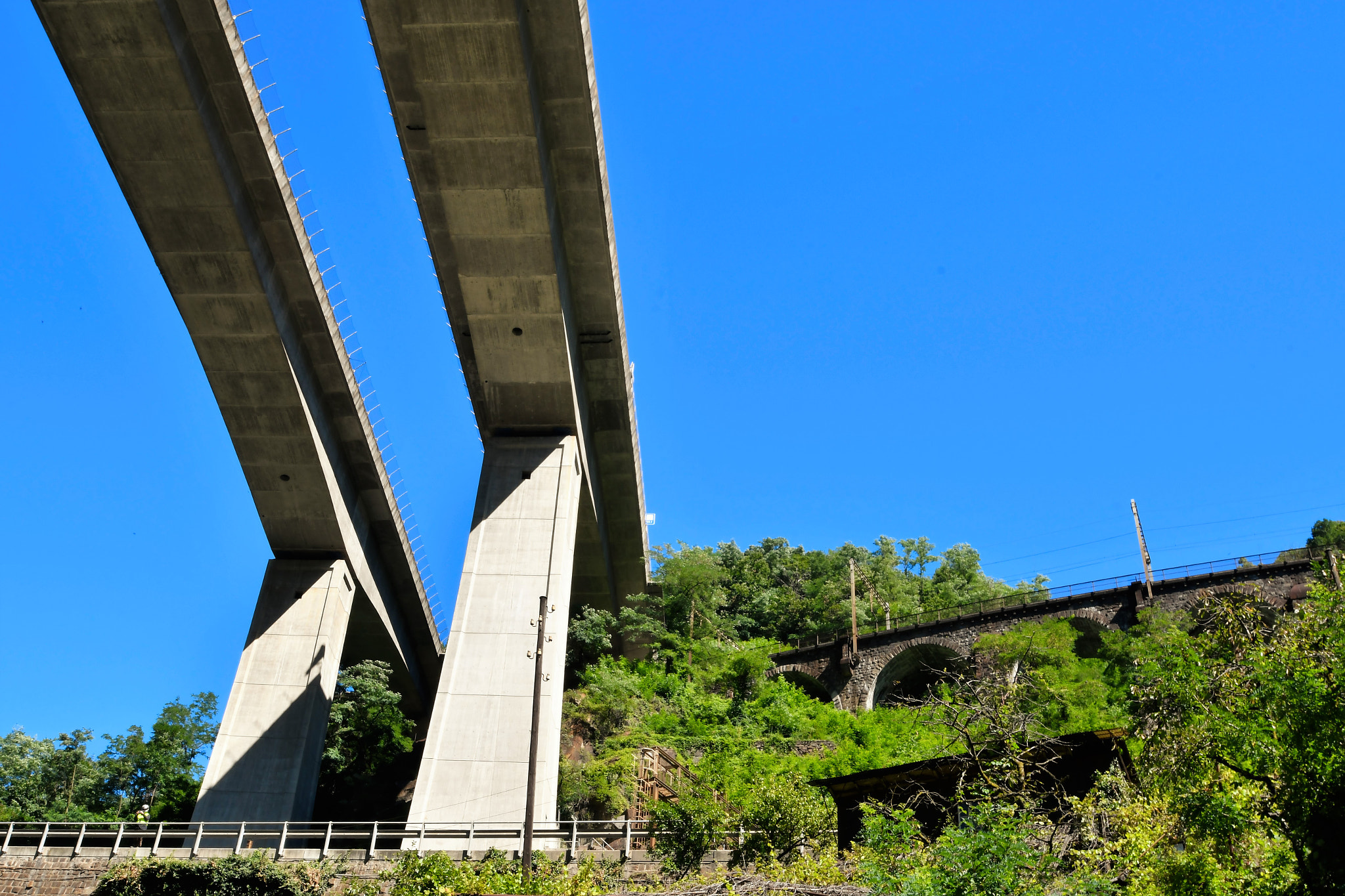 Nikon D500 sample photo. Autoroute du st-gothard photography