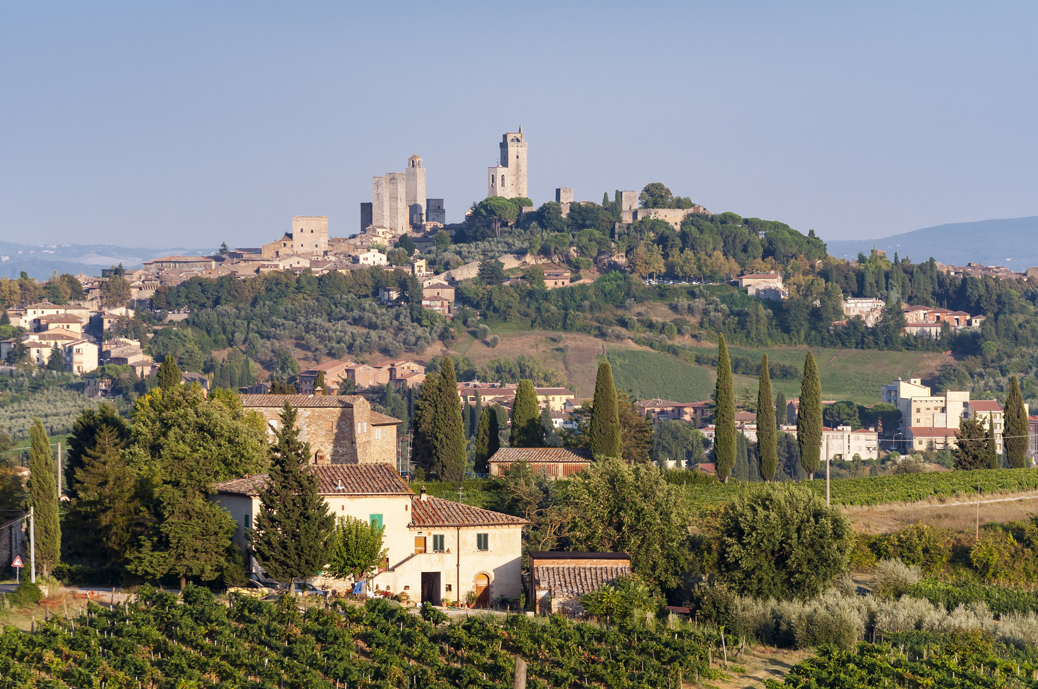 Nikon D300 sample photo. Towers of san gimignano, tuscany, italy photography