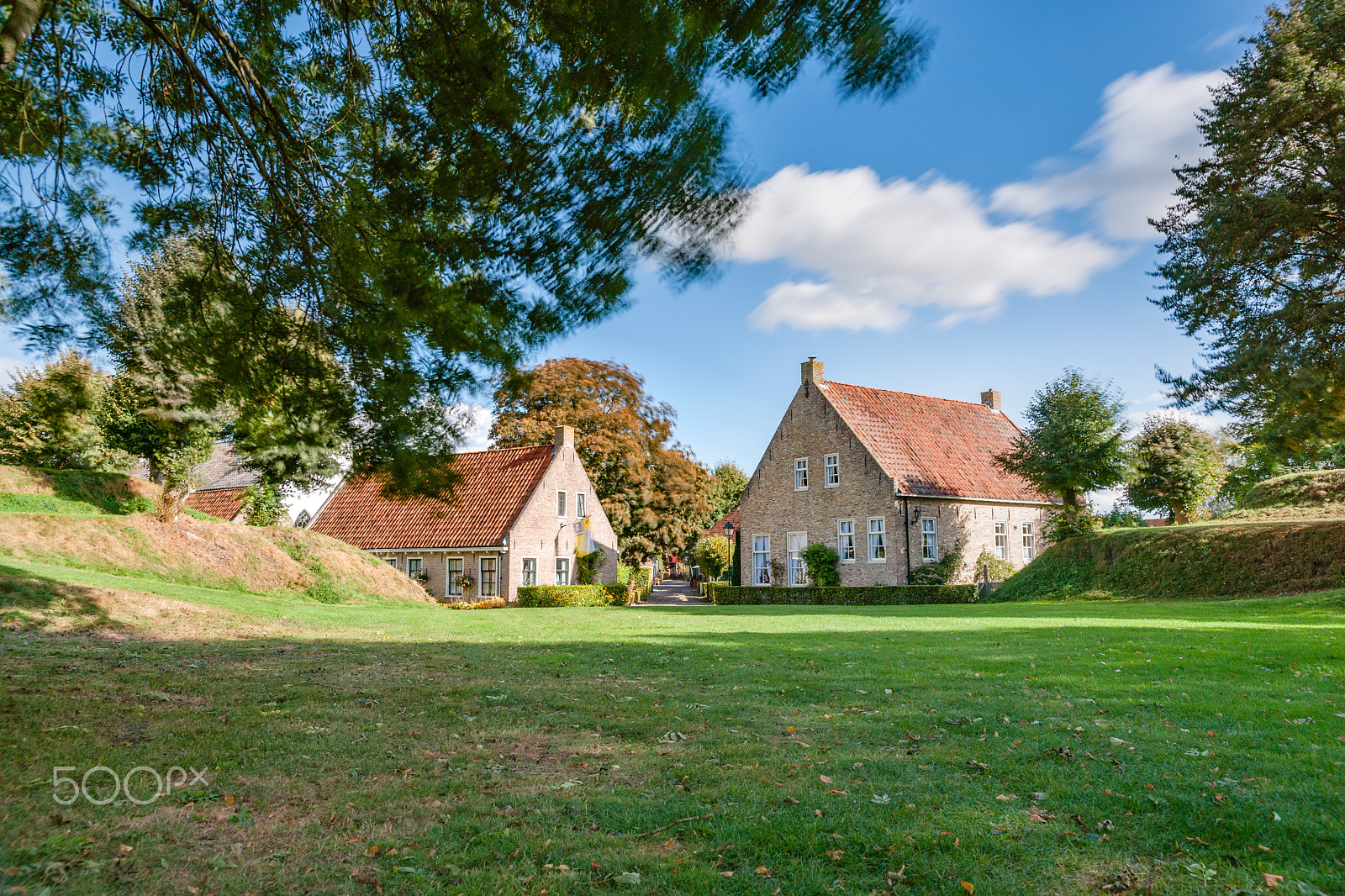 Sony Alpha DSLR-A900 sample photo. View on historic fortress bourtange, groningen, the netherlands photography
