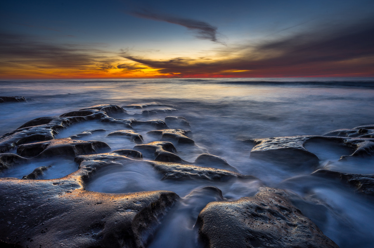 E 21mm F2.8 sample photo. Whispering sands beach photography