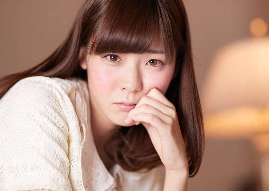 Sigma 85mm F1.4 EX DG HSM sample photo. Cute japanesegirl 2 photography