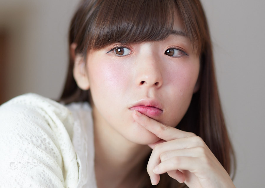 Sigma 85mm F1.4 EX DG HSM sample photo. Cute japanesegirl 3 photography