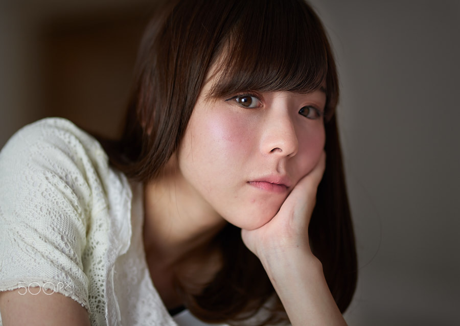 Sigma 85mm F1.4 EX DG HSM sample photo. Cute japanesegirl 4 photography