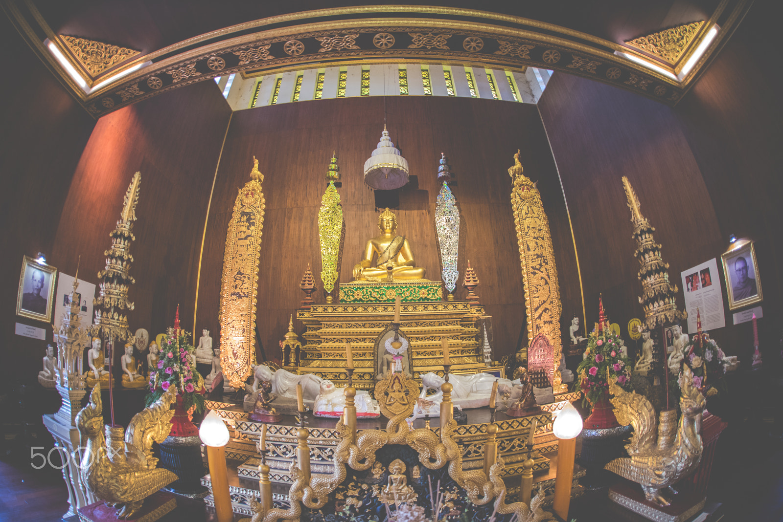 Nikon D750 + Sigma 15mm F2.8 EX DG Diagonal Fisheye sample photo. Buddha statue photography