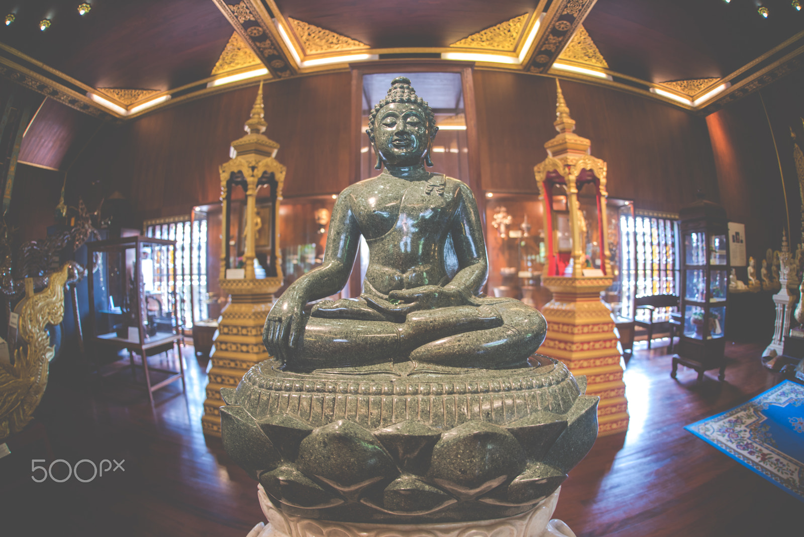 Nikon D750 + Sigma 15mm F2.8 EX DG Diagonal Fisheye sample photo. Buddha statue photography