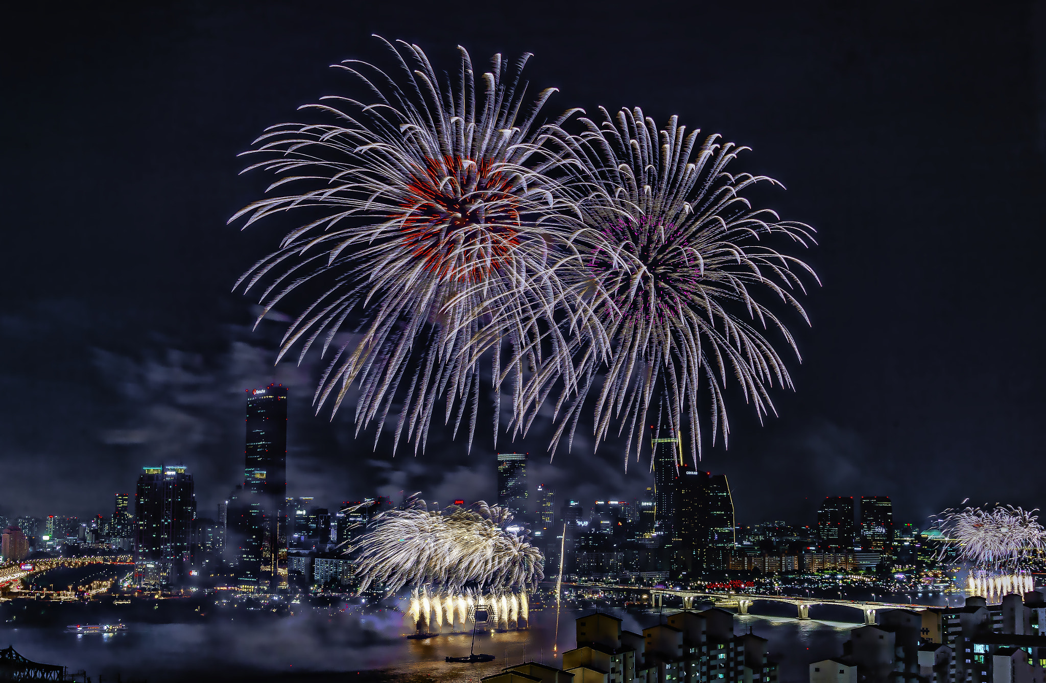 Nikon D4 sample photo. Fireworks festival photography