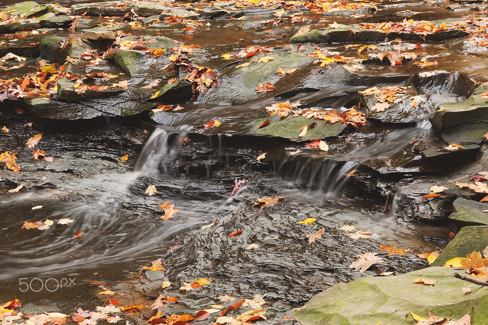 Canon EF-S 17-55mm F2.8 IS USM sample photo. Falltime falling water photography