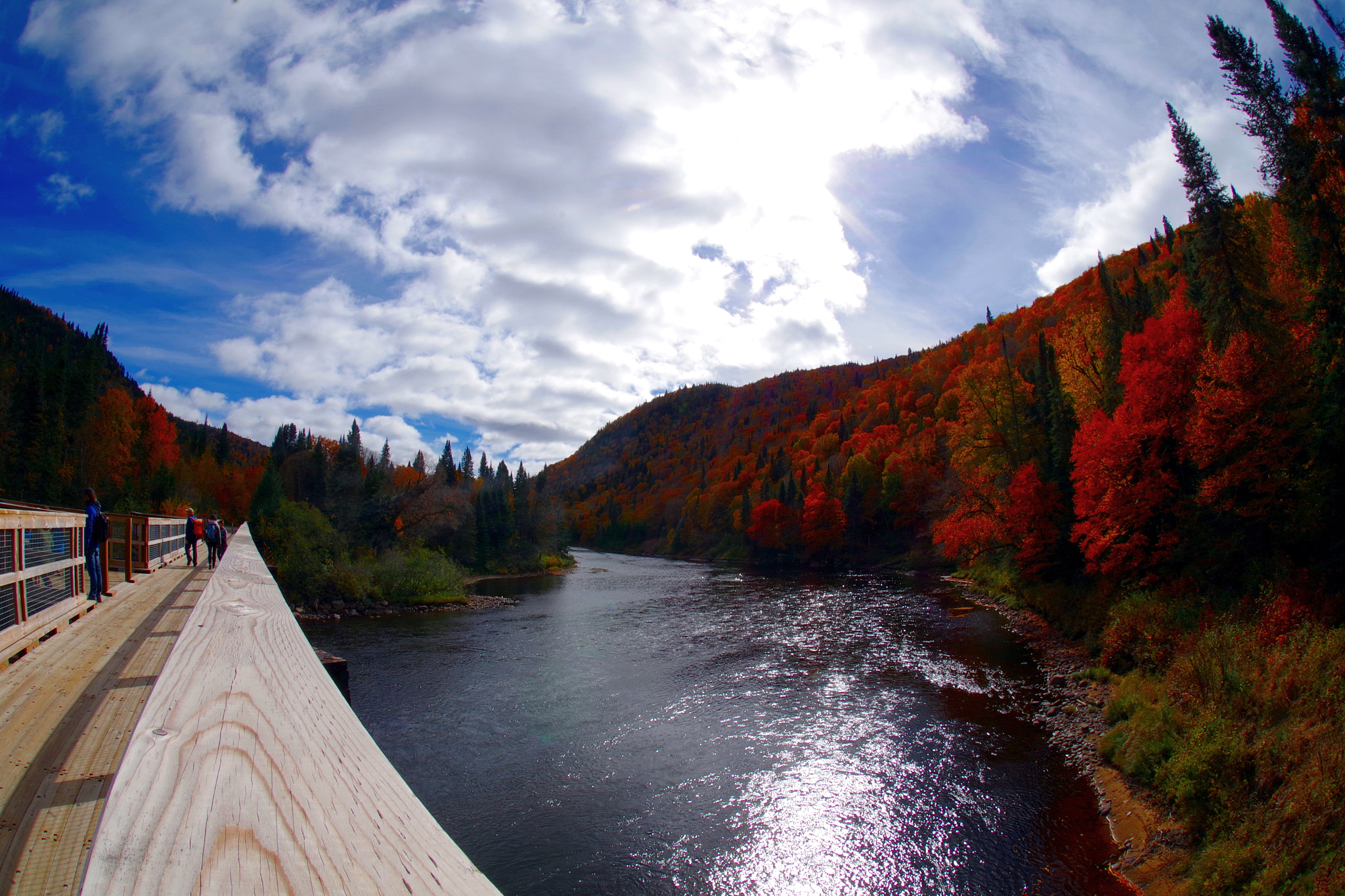 Pentax K-S2 sample photo. Vallée jacques cartier photography
