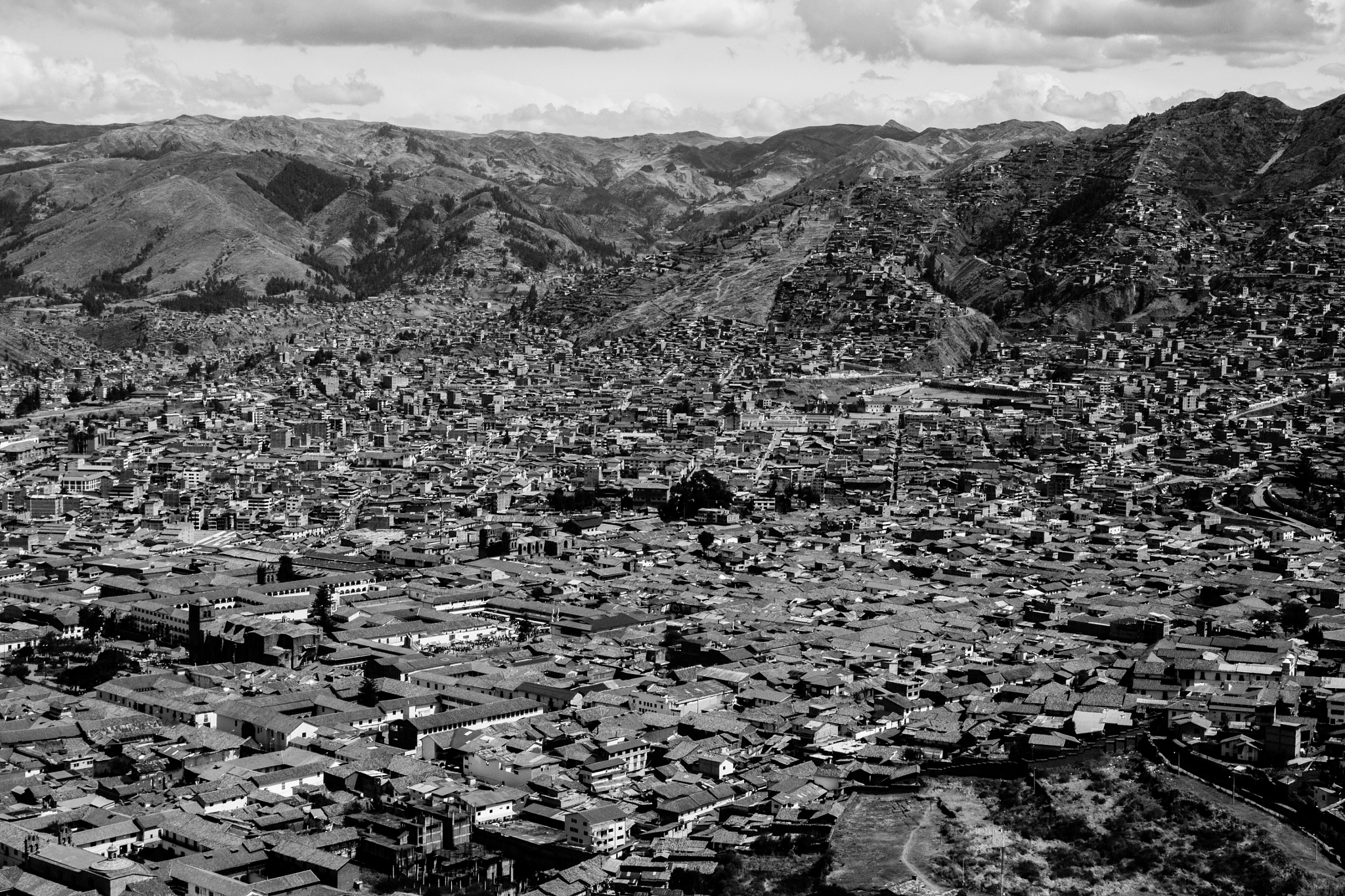 Canon EOS 700D (EOS Rebel T5i / EOS Kiss X7i) sample photo. Cusco from above photography