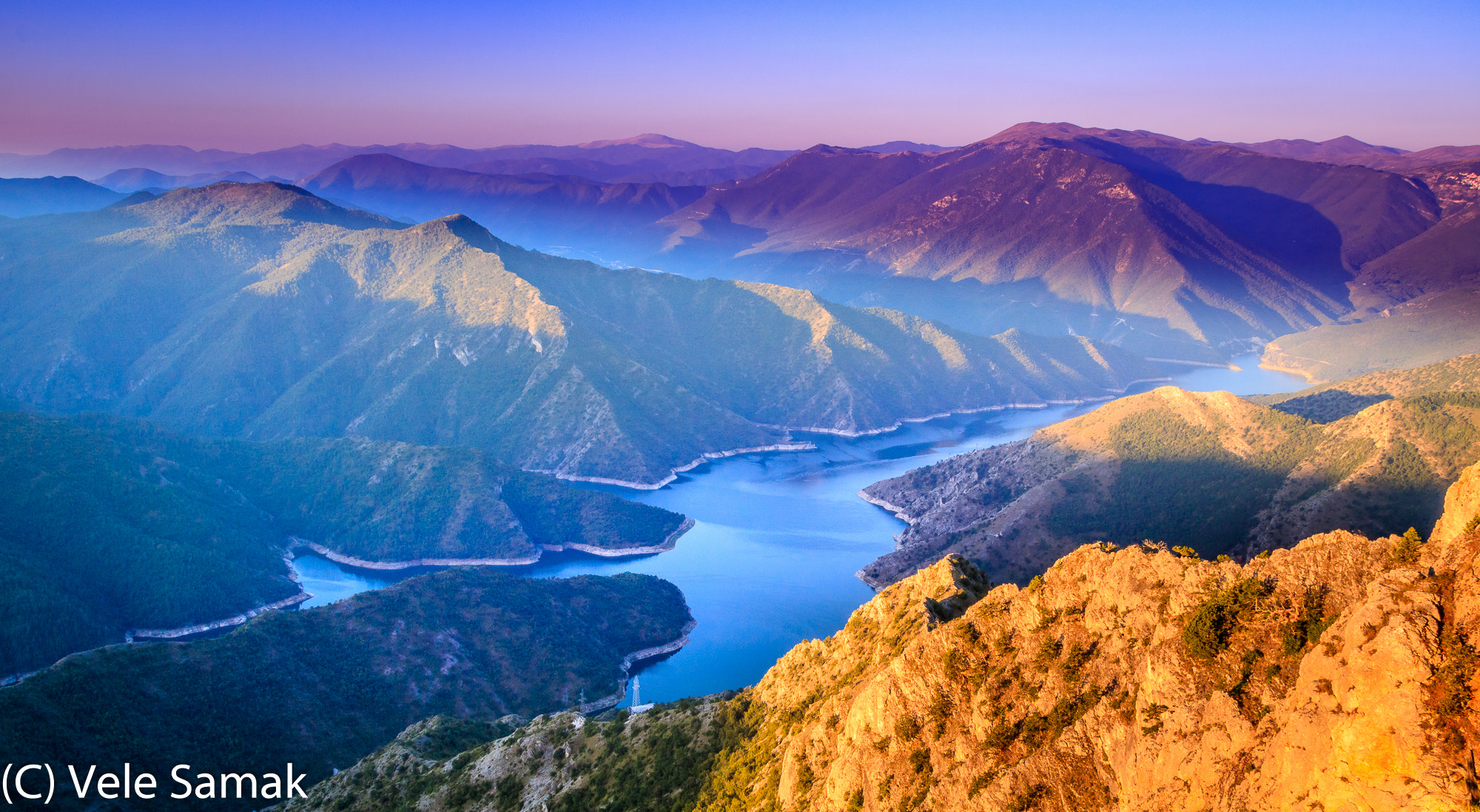 Canon EOS M3 + Canon EF 17-35mm f/2.8L sample photo. Sunrise over lake kozjak photography