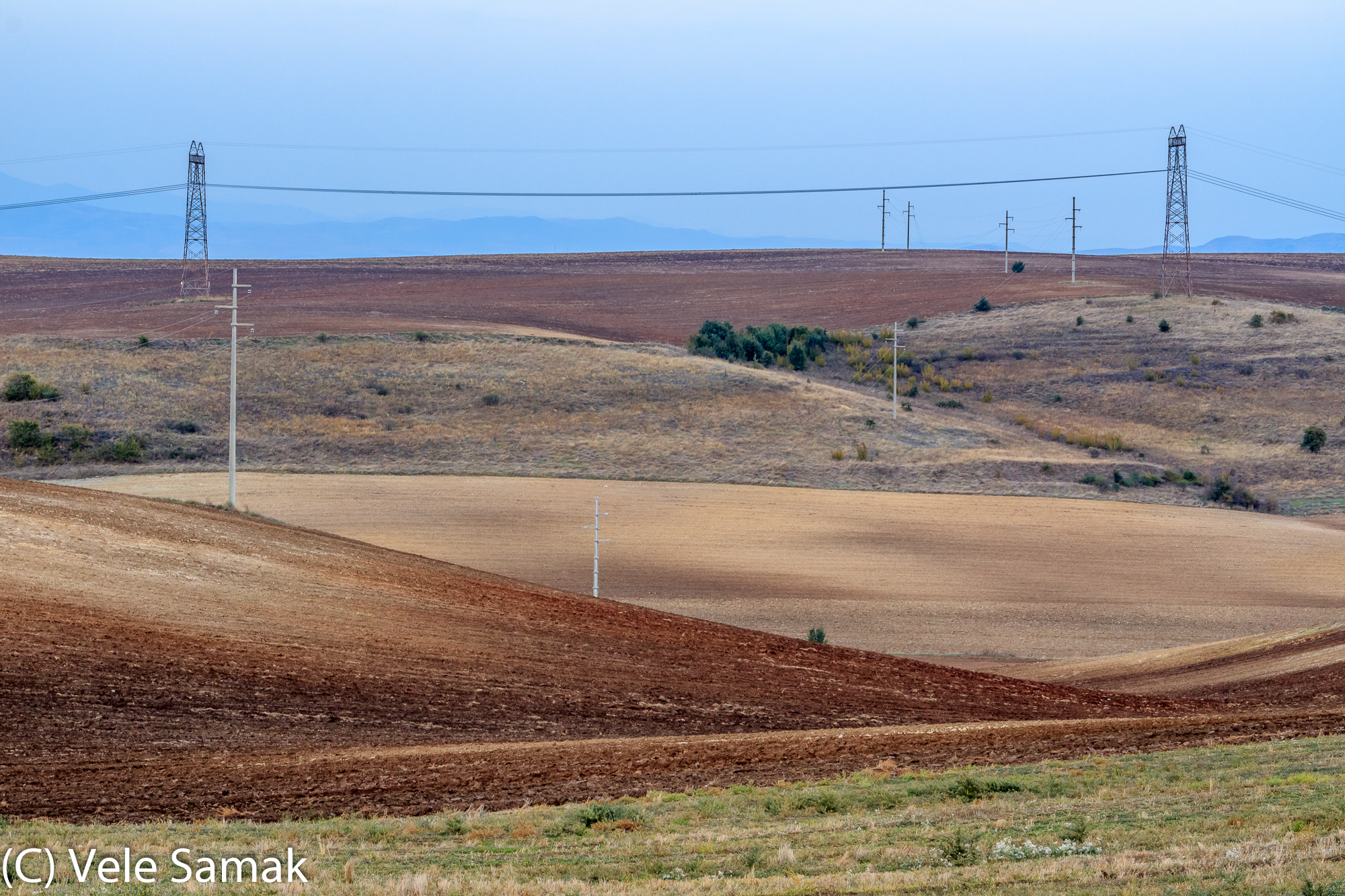 Sigma 70-300mm F4-5.6 APO DG Macro sample photo. Dancing powerlines photography
