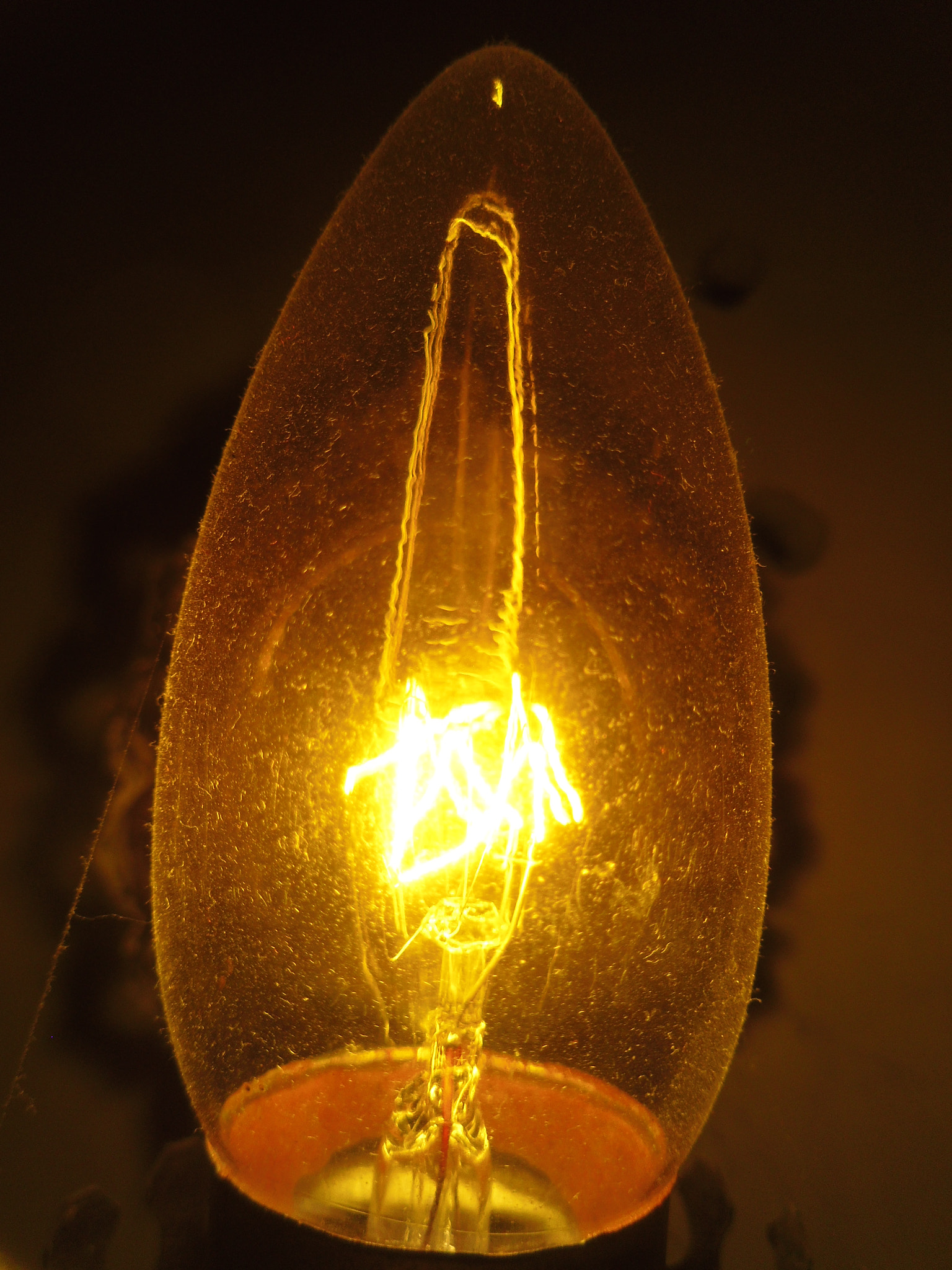 Pentax OPTIO LS465 sample photo. Lightbulb photography