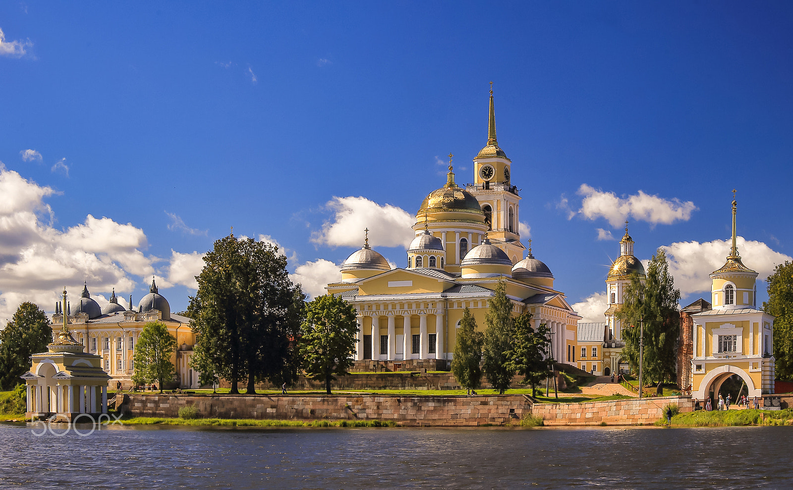 Canon EOS 6D sample photo. Nilov monastery_front_2016 photography