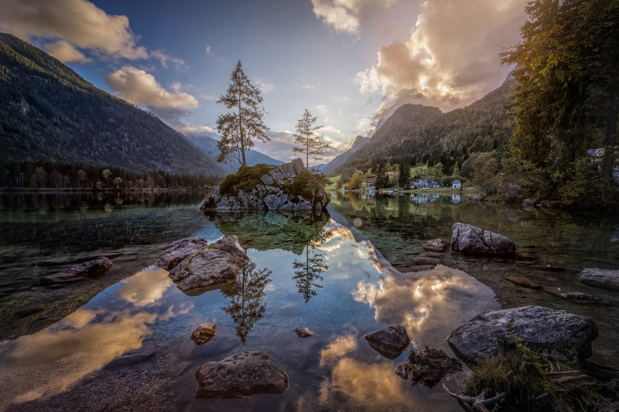 Canon EF 300mm f/2.8L sample photo. Lake hintersee ii photography