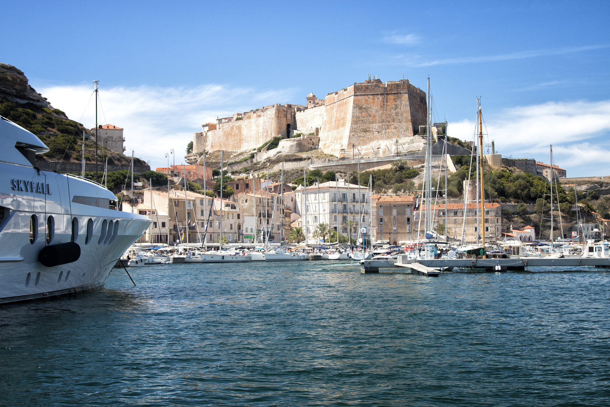 Sigma 24-105mm f/4 DG OS HSM | A sample photo. Bonifacio harbour photography