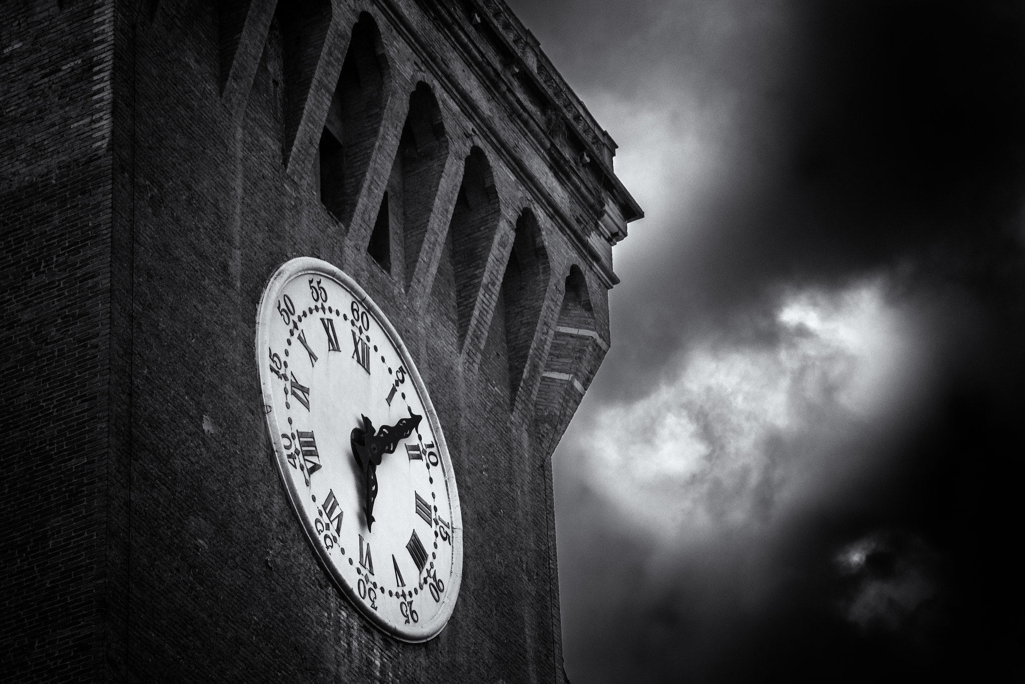 PENTAX-F 28-80mm F3.5-4.5 sample photo. Clock tower photography