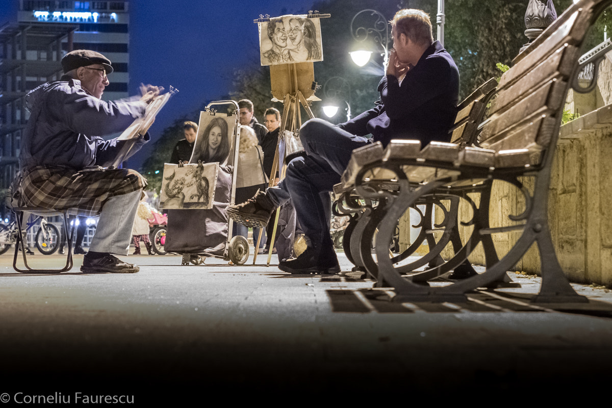 Panasonic Lumix DMC-G5 + Olympus M.Zuiko Digital 45mm F1.8 sample photo. Night street photography photography