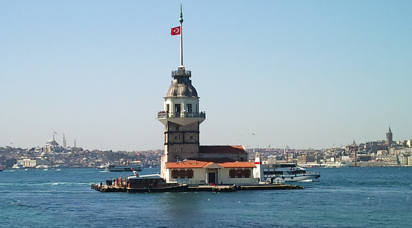 Sony Ericsson U10i sample photo. Istanbul turkey kiz kulesi photography
