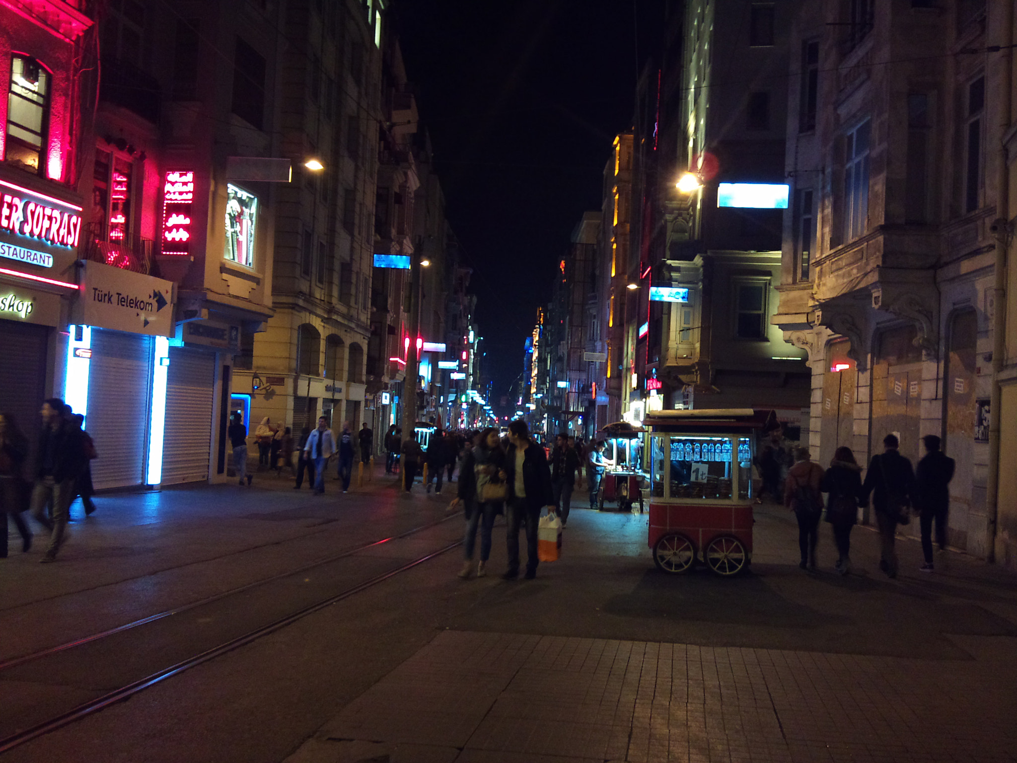 Sony Ericsson U10i sample photo. Taksim istanbul turkey photography