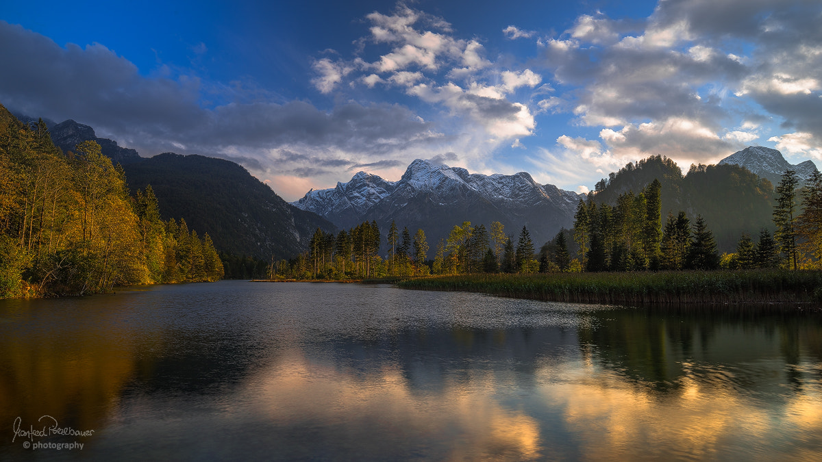 Sony a7R sample photo. Sidelight at the lake photography