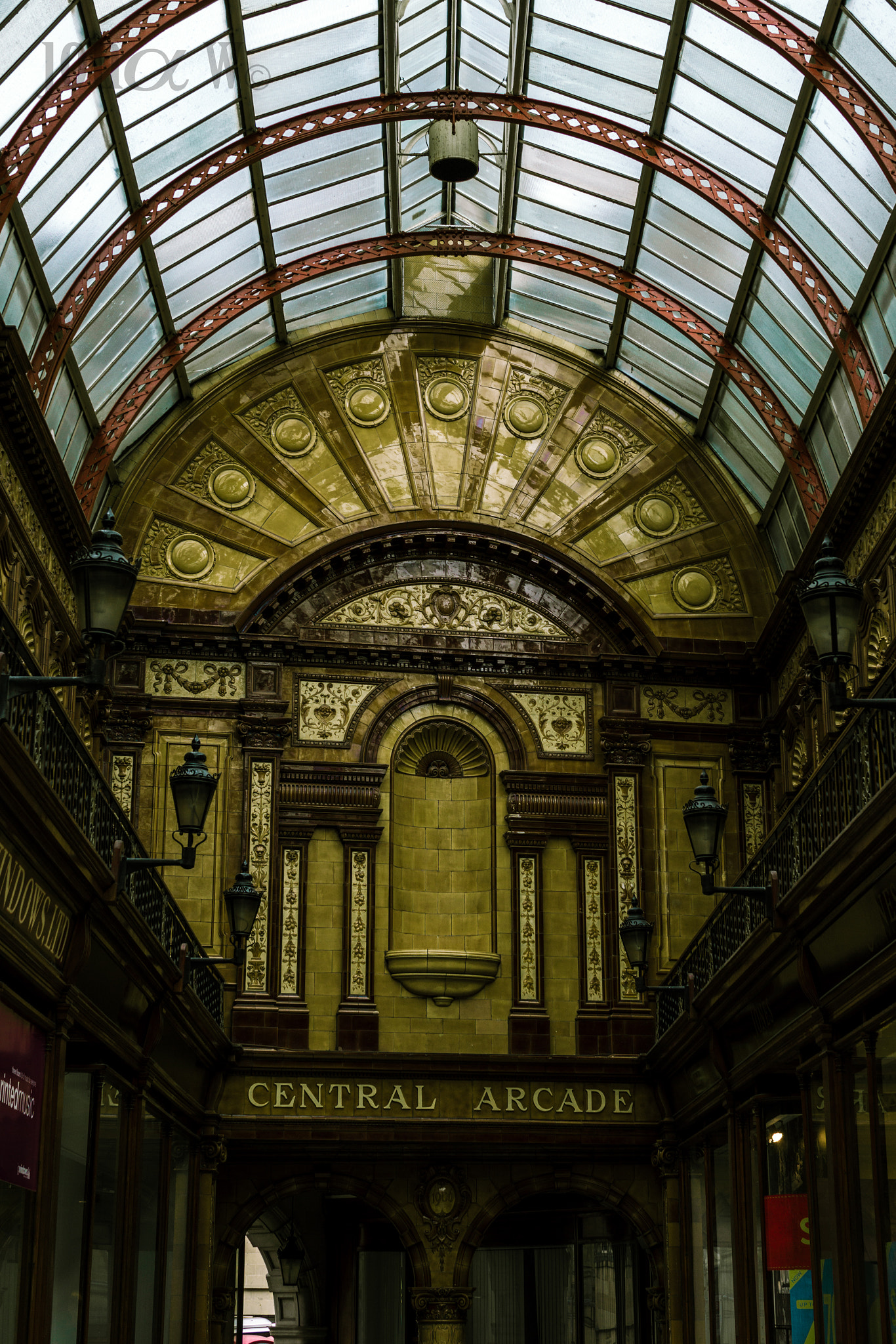 E 32mm F1.8 sample photo. Central arcade - newcastle photography