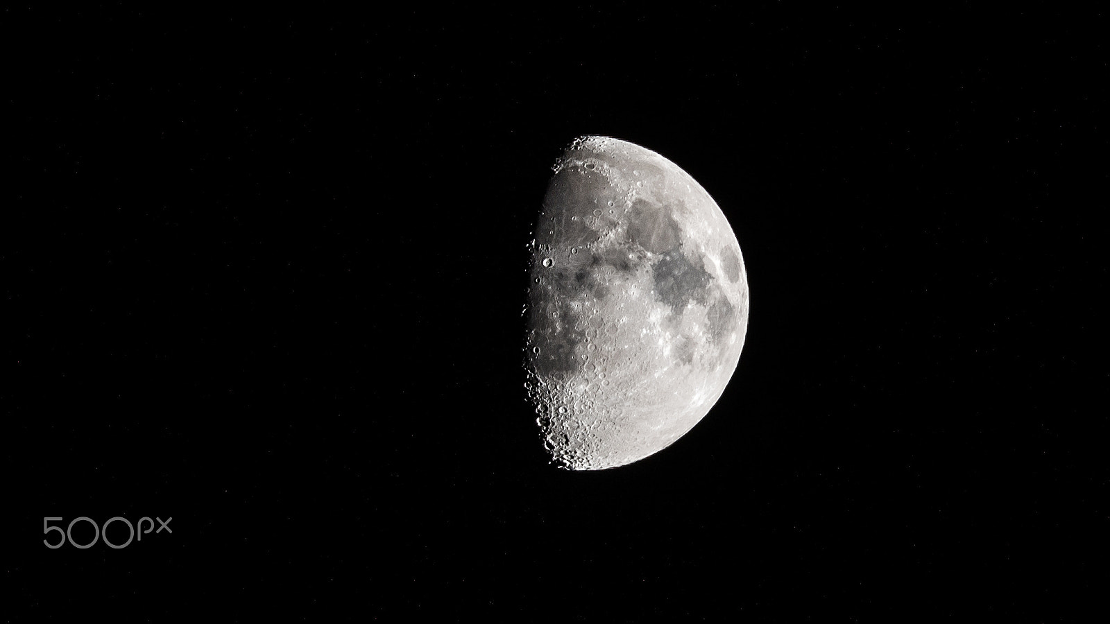 Nikon D5500 sample photo. Moon photography