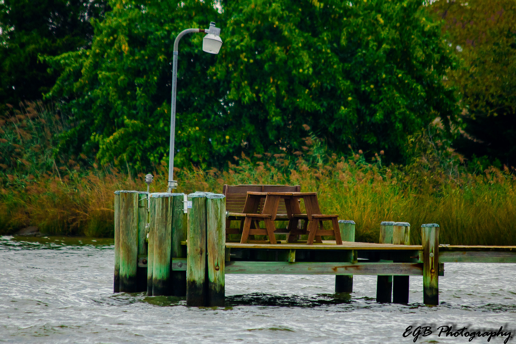 Canon EF 70-300mm F4-5.6 IS USM sample photo. An empty dock photography
