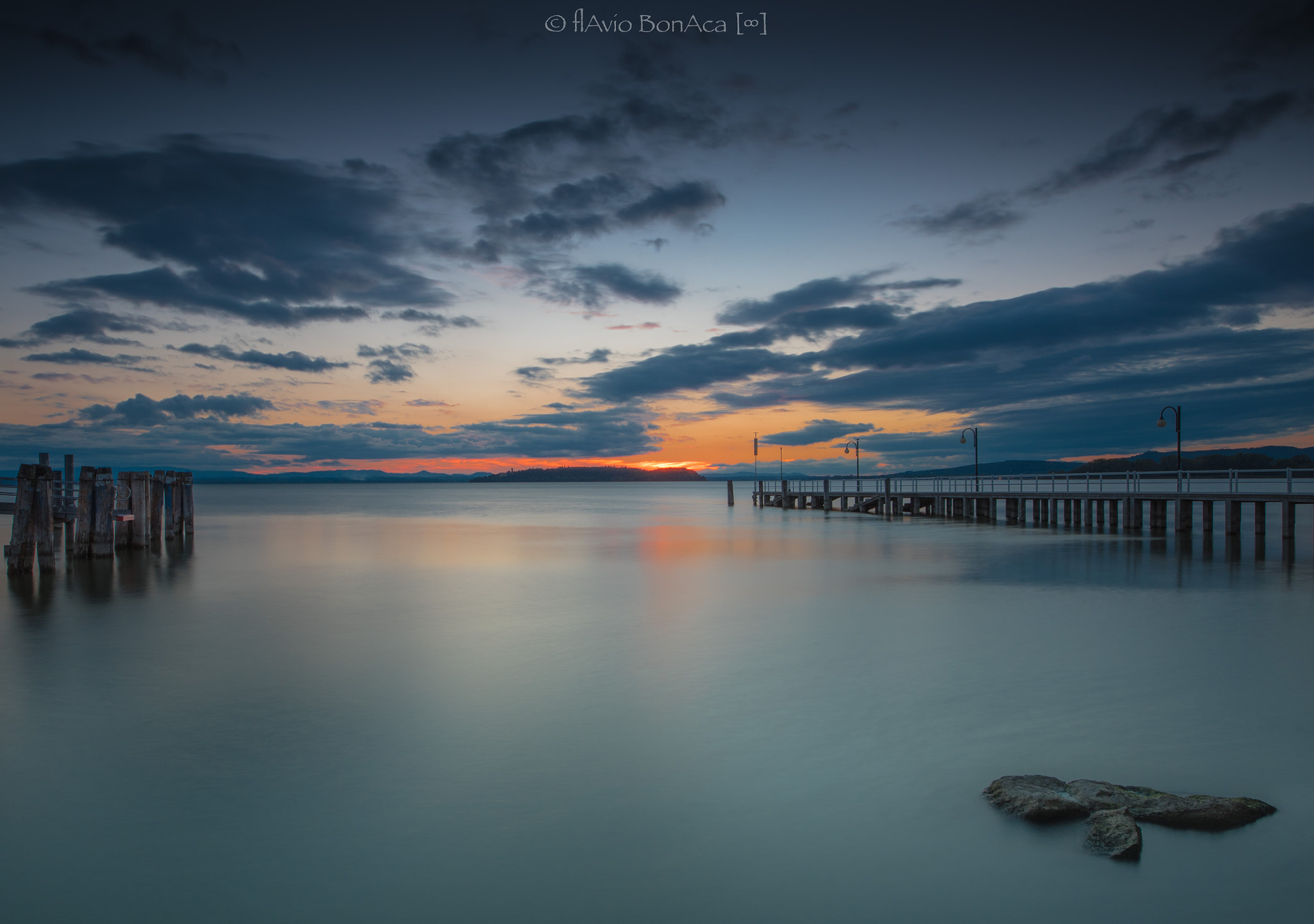 Sigma 12-24mm F4.5-5.6 II DG HSM sample photo. Primo freddo al tramonto passignano sul trasimeno ottombre photography