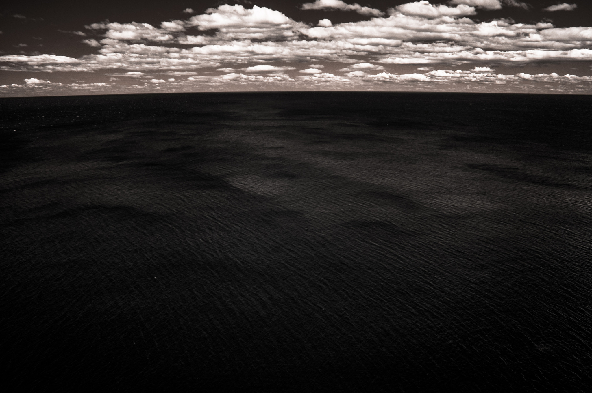 Nikon D70 sample photo. Infrared ocean photography